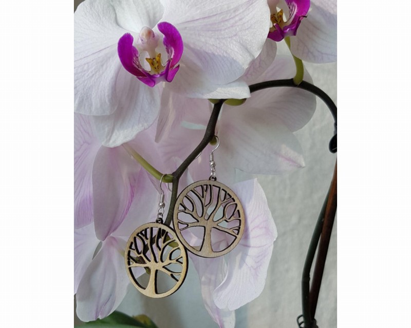 Náušnice strom života