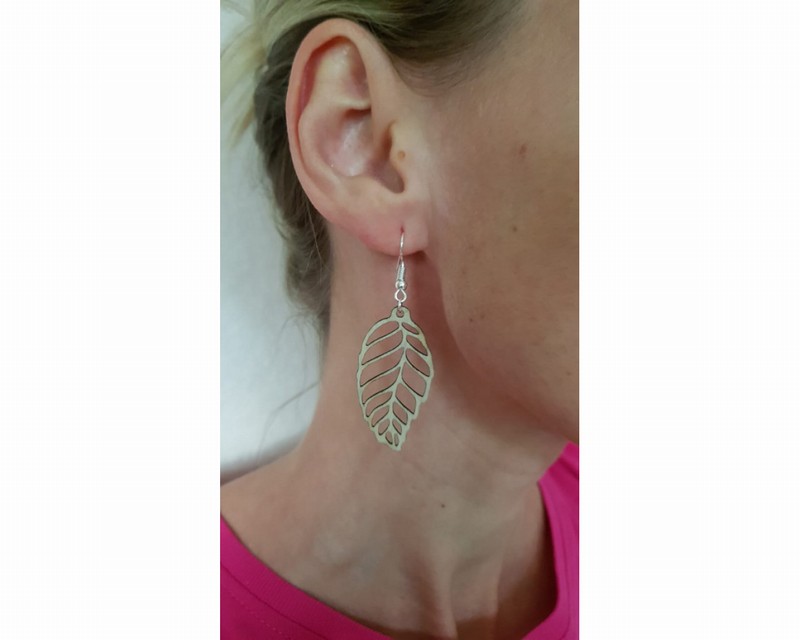 Náušnice lístky