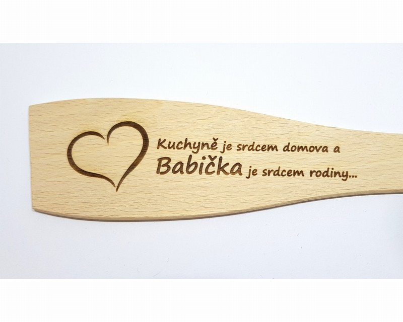 Vařečka se srdíčkem