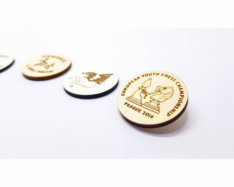 Placka s motivem - Topol