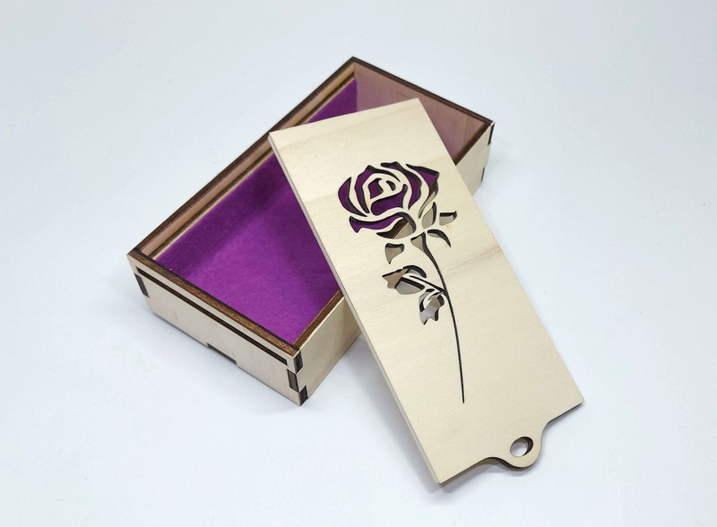 Krabička na mobil, nebo drobnosti - Růže