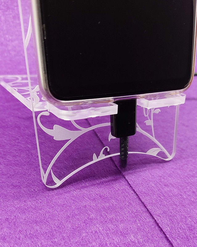 Stojánek na mobil - Květiny