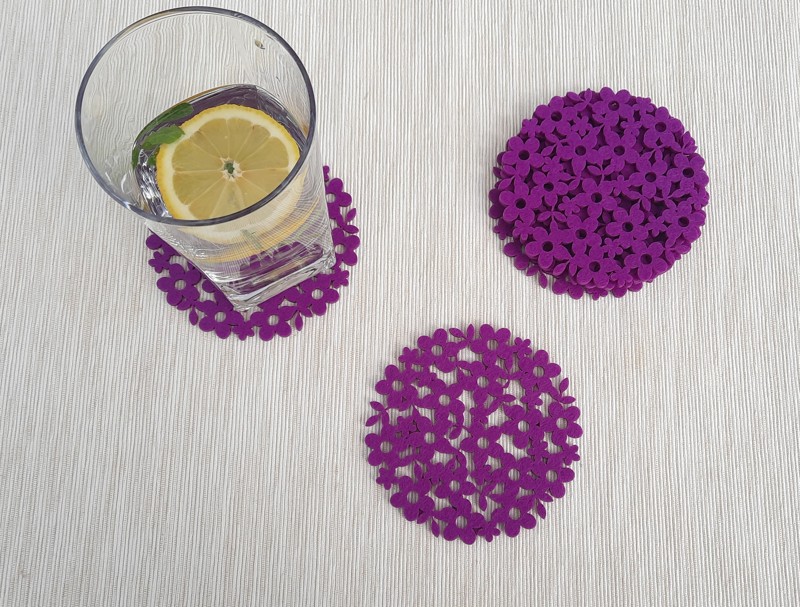 Barevné podtácky s věnováním