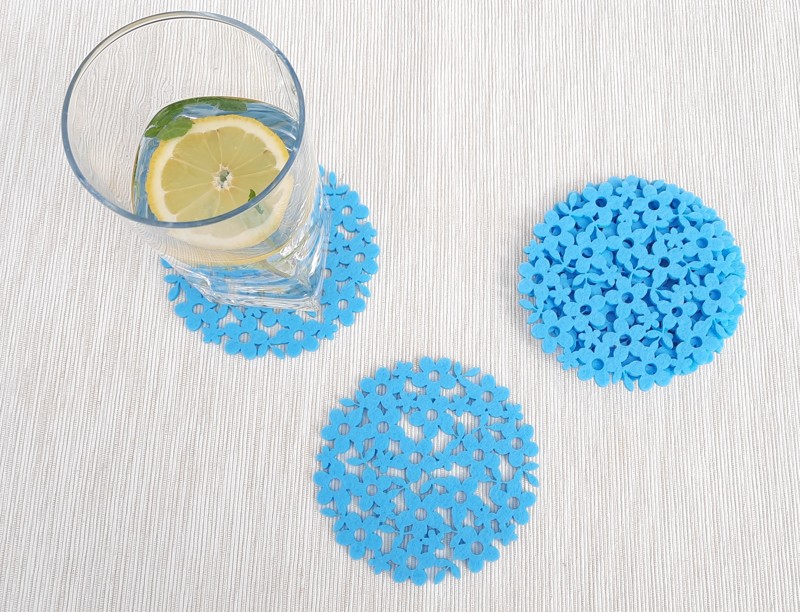 Barevné podtácky s věnováním