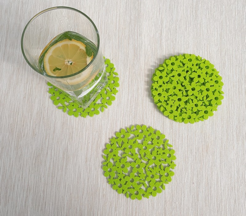 Barevné podtácky s věnováním