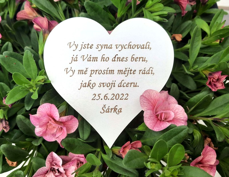 Poděkování rodičům