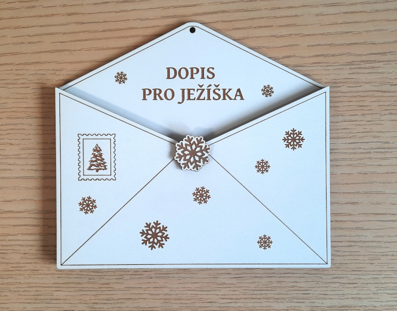 Dřevěná obálka