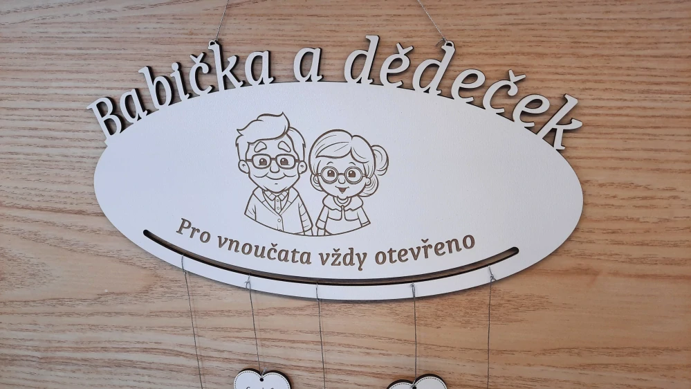 Dekorace Babička a děda