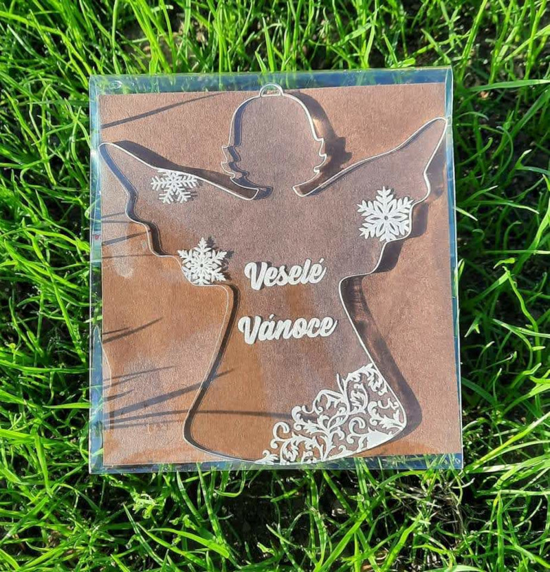 Vánoční ozdoba Anděl
