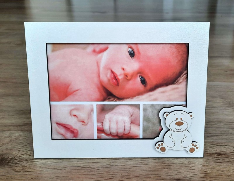 Fotorámeček s medvídkem