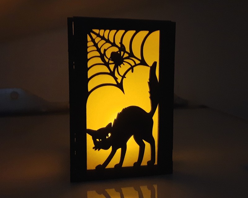Haloweenská lucerna - ke složení