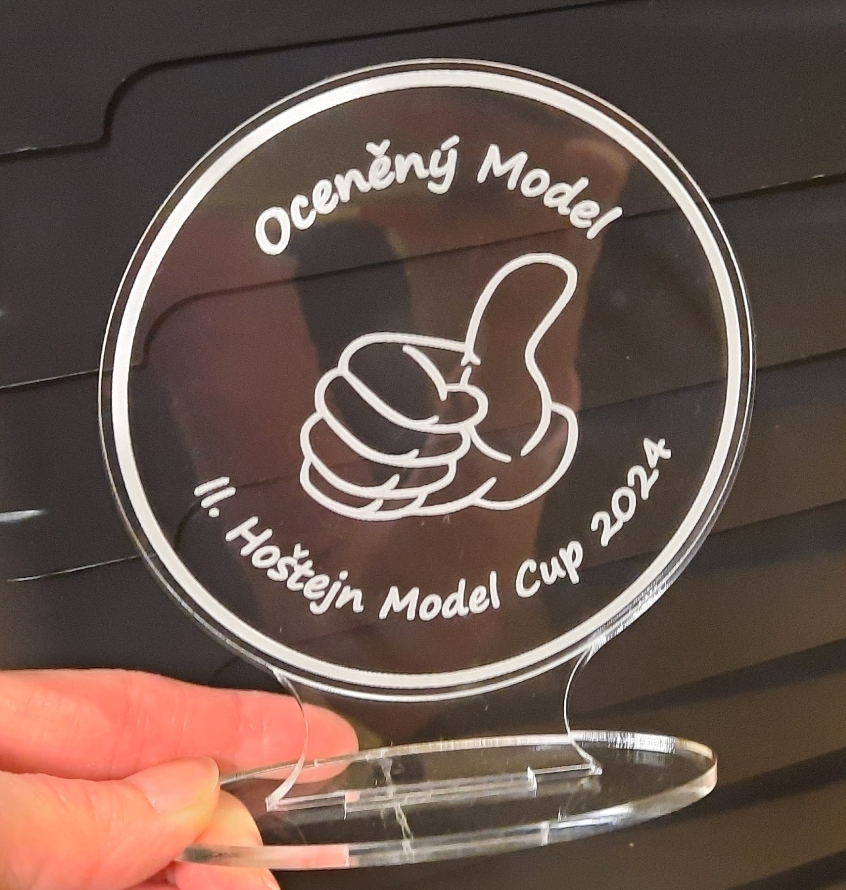 Akrylová plaketa