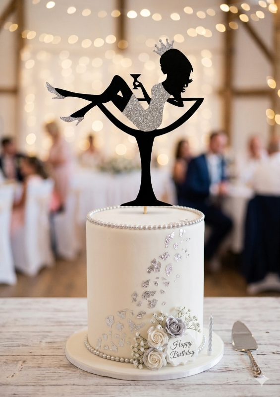 Zápich dáma ve skleničce