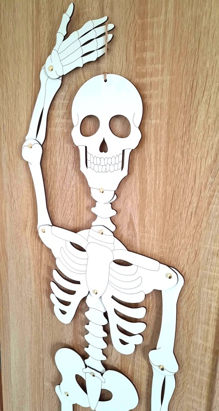 Dřevěný kostlivec