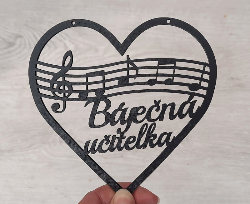 Srdíčko poděkování