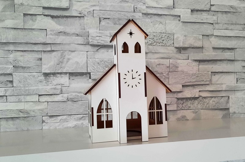 Sada domečků ke složení