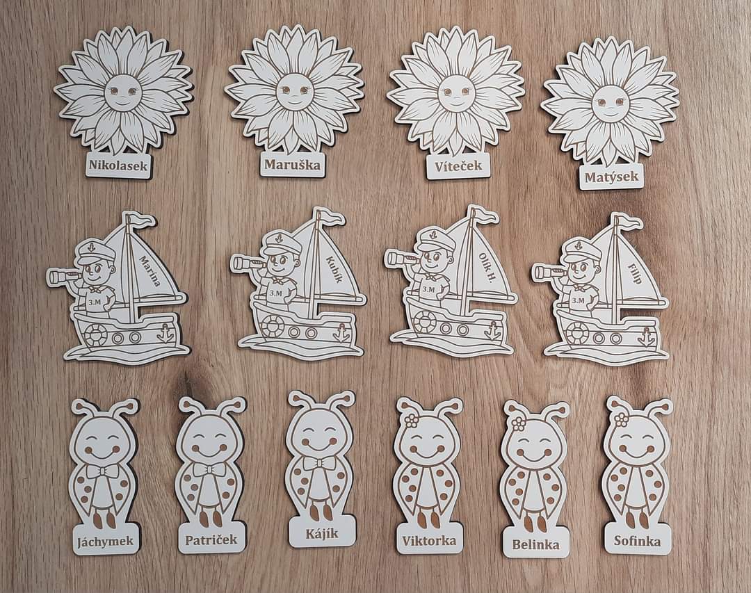 Magnetky s motivem na přání