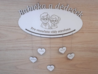 Dekorace Babička a děda