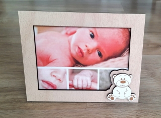 Fotorámeček s medvídkem
