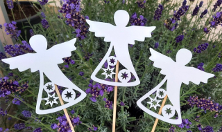 Sada zápichů andělé