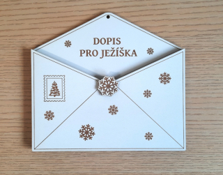 Dřevěná obálka 