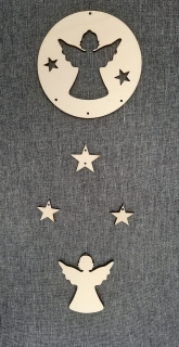 Vánoční ozdoba anděl